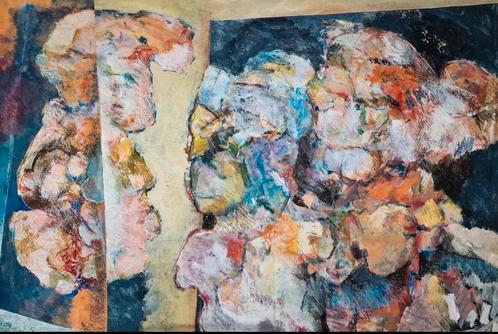 Annemarie Spijkerman (Velsen-Zuid 1949, Antiek en Kunst, Kunst | Schilderijen | Abstract, Ophalen of Verzenden