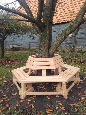 geheel gemonteerd boombank douglas hout MAATWERK beschikbaar voor biedingen