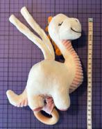 Dino muziekdoosje pluche roze/bruin/wit, Verzenden, Zo goed als nieuw, Overige typen