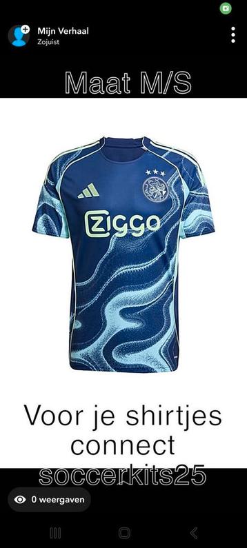 Shirtjes soccerkits25 beschikbaar voor biedingen