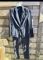 Broek en jasje Anna van Tor, Ophalen of Verzenden, Zo goed als nieuw, Maat 42/44 (L), Blauw