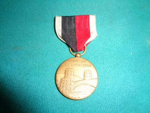 Medaille US 1945 Army of occupation, Verzamelen, Militaria | Tweede Wereldoorlog, Landmacht, Lintje, Medaille of Wings, Amerika