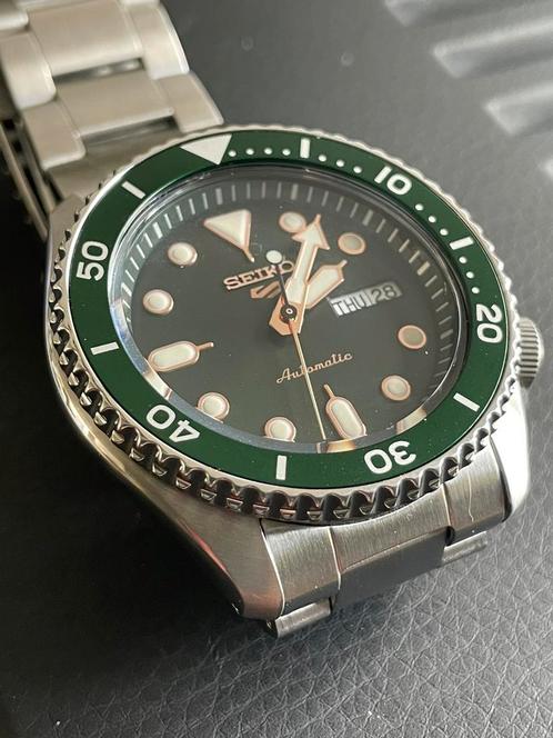 Seiko duiker met automatisch uurwerk type SRDP63K1, Sieraden, Tassen en Uiterlijk, Horloges | Heren, Zo goed als nieuw, Polshorloge