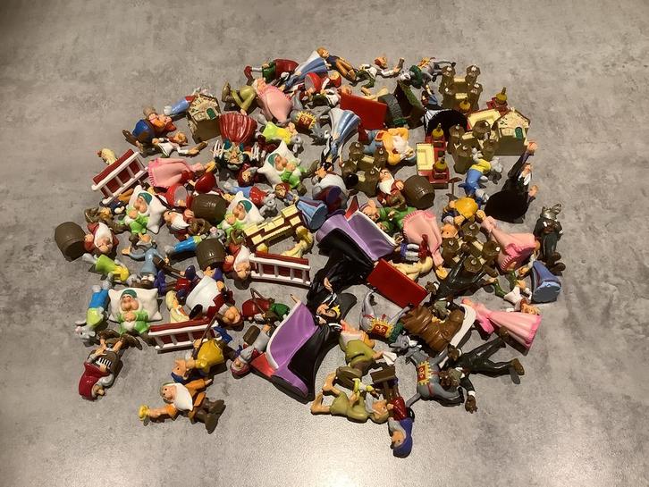 Verzameling Efteling Poppetjes + Sneeuwwitje en de 7 Dwergen, Verzamelen, Poppetjes en Figuurtjes, Gebruikt, Ophalen of Verzenden