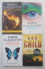 Gepakt | Laatste Adem | Karin Slaughter | 4 x 4 | Lee Child, Ophalen of Verzenden, Zo goed als nieuw, Karin Slaughter, Lee Child