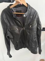 Lamb Leather Biker Coat Froccella men’s M, Ophalen of Verzenden, Zo goed als nieuw, Zwart