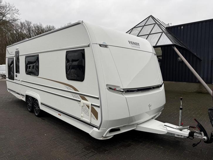 Fendt Palace 650 2023 | Nieuwe voortent, Caravans en Kamperen, Caravans, Bedrijf, tot en met 5, 1500 - 2000 kg, Treinzit, Fendt
