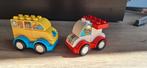 Duplo mijn eerste bus 10851 en mijn eerste raceauto 10860, Ophalen of Verzenden, Zo goed als nieuw