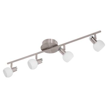 EGLO Sesto 2 - Spot - 4 Lichts - LED - Nikkel-Mat, Chroom beschikbaar voor biedingen