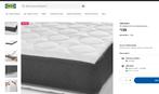 IKEA baby bed SUNDVIK and baby matress HIMLAVALV, Ophalen, Zo goed als nieuw, Minder dan 140 cm, Matras