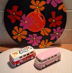 Kinsmart VW classical busjes 1962, Ophalen of Verzenden, Zo goed als nieuw, Auto, Overige merken