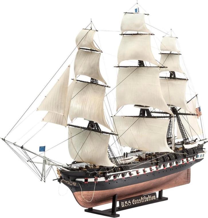 Revell 1:146 USS Constitution, Hobby en Vrije tijd, Modelbouw | Boten en Schepen, Nieuw, 1:50 tot 1:200, Revell, Ophalen of Verzenden