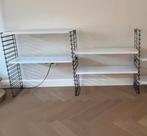 Tomado metalen wandrek 4 zijrekken 5 legplanken, Verzamelen, Retro, Ophalen, Huis en Inrichting