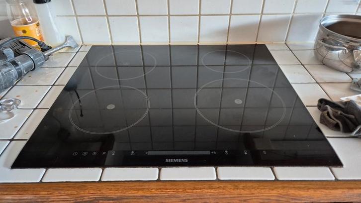 Siemens Inductie Kookplaat - Perfecte Staat!, Witgoed en Apparatuur, Kookplaten, Zo goed als nieuw, Inbouw, Inductie, 4 kookzones