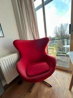 Replica egg chair arne jacobsen fritz hansen, Huis en Inrichting, Fauteuils, Ophalen of Verzenden, Zo goed als nieuw, 75 tot 100 cm