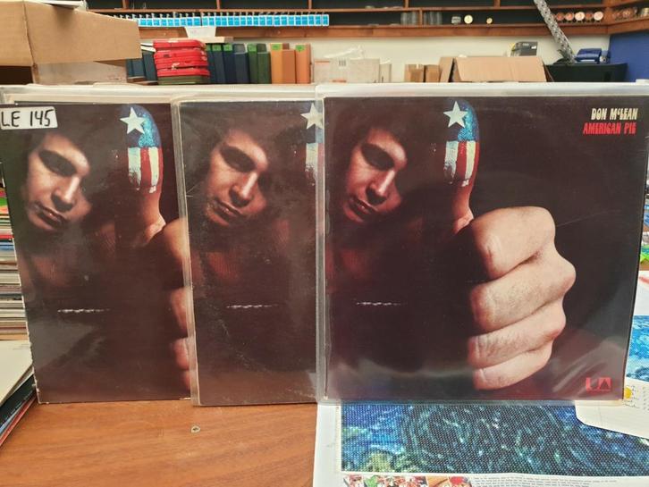Don McLean - American Pie, 3 aanwezig (4), Cd's en Dvd's, Vinyl | Pop, 12 inch, Ophalen of Verzenden