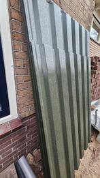 Gevelplaten - Grijs en groen Metaal, Doe-het-zelf en Verbouw, Dakpannen en Dakbedekking, Ophalen, Overige typen, Nieuw, Minder dan 5 m²