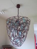Kroonluchter, Brand van Egmond, model Chandelier, Huis en Inrichting, Lampen | Kroonluchters, Ophalen, Gebruikt, Glas, Design kroonluchter