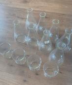 12 JENAer glas maatbekers laboratorium Schott Mainz, Antiek en Kunst, Ophalen