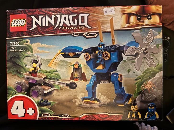 Lego Ninjago 71740 - Jay's Electro Mech - Nieuw!, Kinderen en Baby's, Speelgoed | Duplo en Lego, Nieuw, Lego, Complete set, Ophalen of Verzenden