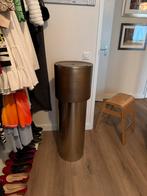 Stijlvolle bronzen metalen tafel, Ophalen, Zo goed als nieuw, Rond, Minder dan 55 cm