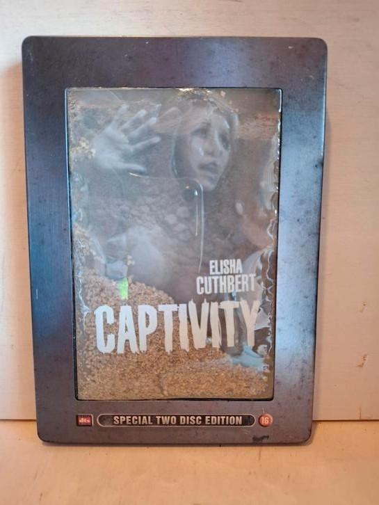 Captivity
2007 ‧ Horror/Mysterie ‧
2 DVD Limited Edition, Cd's en Dvd's, Dvd's | Horror, Zo goed als nieuw, Vanaf 16 jaar, Ophalen of Verzenden