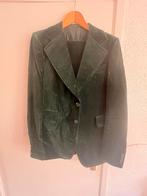 Vintage Van Gils kostuum velours fluweel donker groen, Kleding | Heren, Groen, Van Gils, Maat 56/58 (XL), Zo goed als nieuw
