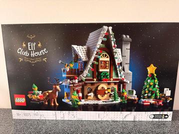 Lego 10275 Elf Club House - Winterdorp! Kerst beschikbaar voor biedingen