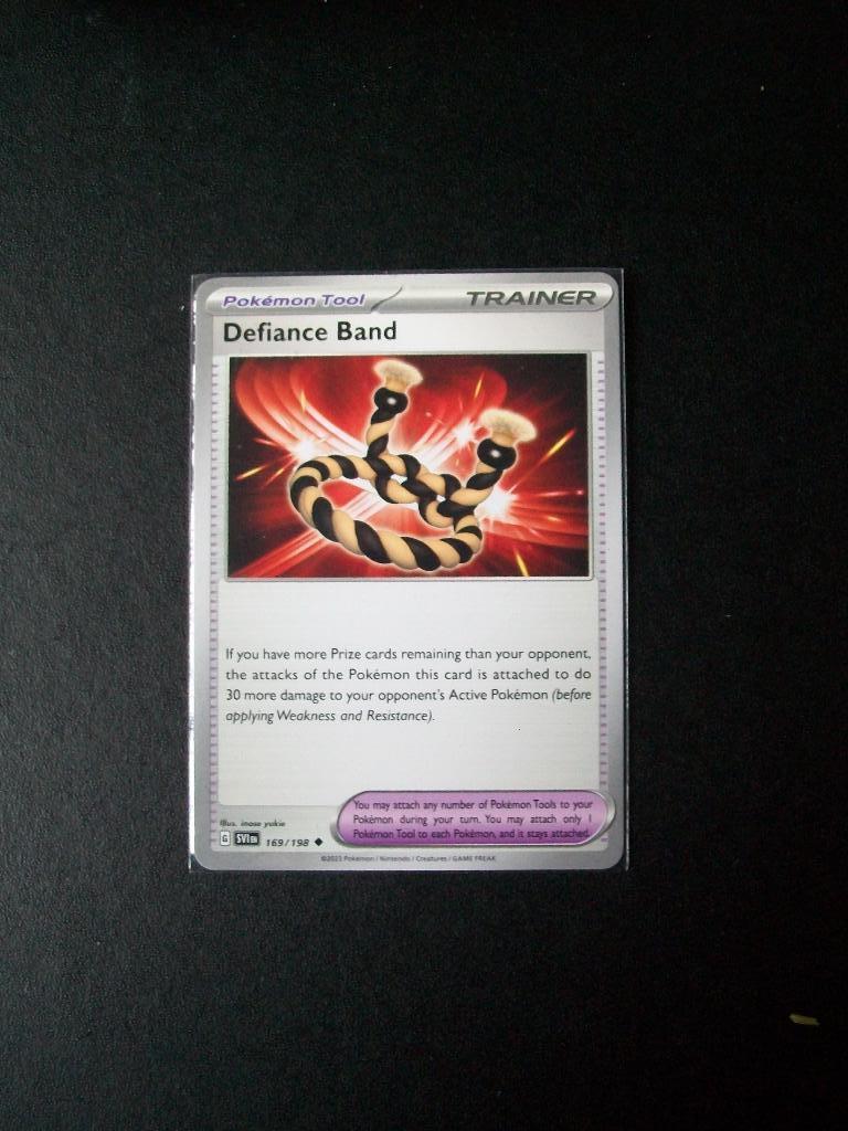 8213. Nieuwe Pokemon Kaart TRAINER DEFIACE BAND (169/198), Verzenden, Nieuw, Losse kaart