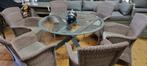 4 seasons outdoor diningstoelen 6stuks met bellagio tafel, Tuin en Terras, Tuinsets en Loungesets, Gebruikt, Ophalen