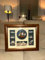 Maritieme knopenlijst – nautische wanddecoratie, Huis en Inrichting, Overige materialen, Minder dan 50 cm, Verzenden, Zo goed als nieuw