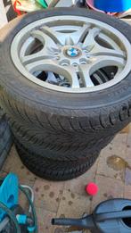 Bmw 118d  lichtmetalen velgen met winterbanden, 16 inch, 205 mm, Winterbanden, Ophalen of Verzenden