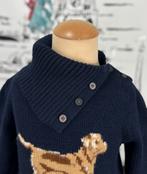 Ralph Lauren navy trui met hondje maat 5, Trui of Vest, Zo goed als nieuw, Ralph Lauren, Ralph Lauren EU