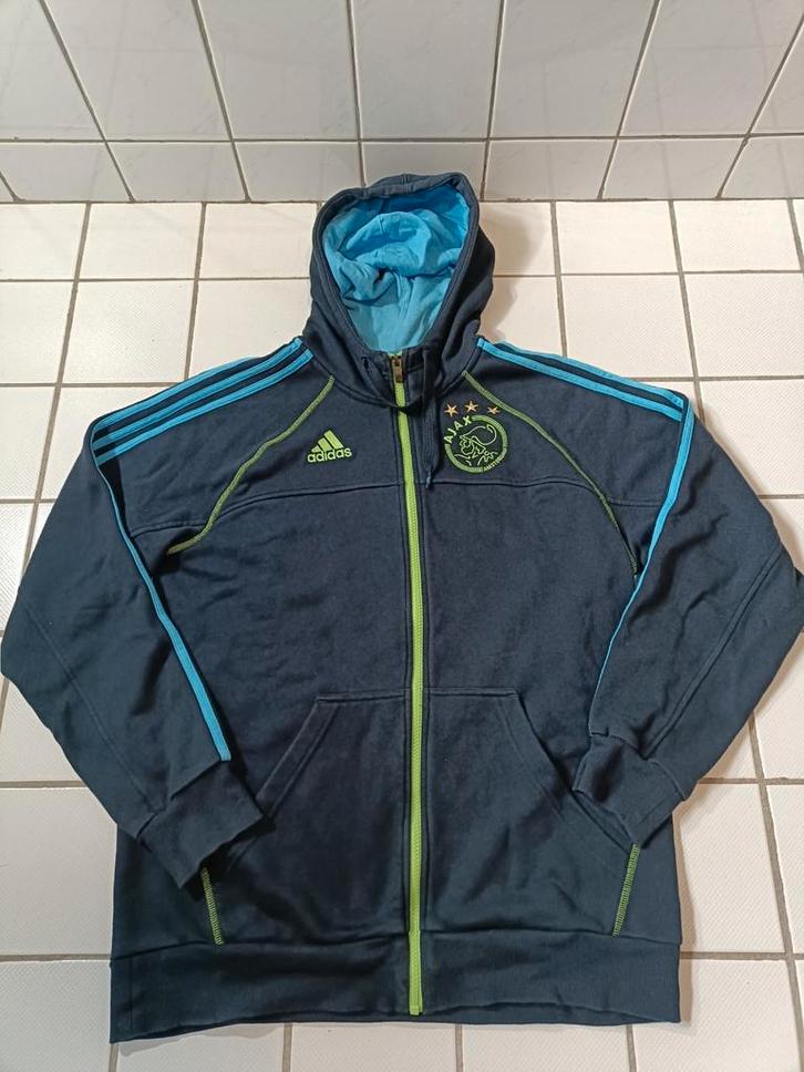 (L) Retro Adidas Ajax Amsterdam 2012 Vest 3e Uitbrengst, Sport en Fitness, Voetbal, Zo goed als nieuw, Trainingspak, Maat L, Ophalen of Verzenden