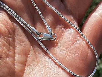Vanoli 925 zilver snake chain slang ketting 45 t 100 cm 1 mm beschikbaar voor biedingen