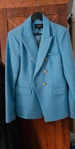 Blauw tweed jasje - Maat 42, Blauw, Maat 42/44 (L), Nieuw, Ophalen of Verzenden