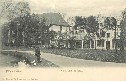 (379-107-037) Bloemendaal Hotel Duin en Daal, Verzamelen, Ansichtkaarten | Nederland, Noord-Holland, Verzenden