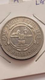 2 Shillings 1894 Zuid-Afrika - Schaars! Oplage: 173.235, Ophalen of Verzenden