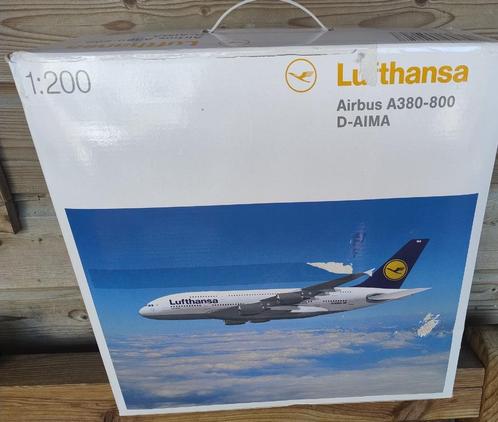 Vliegtuig Schaalmodel Herpa AIRBUS A380-800 Lufthansa 1:200, Verzamelen, Luchtvaart en Vliegtuigspotten, Nieuw, Schaalmodel, Ophalen of Verzenden