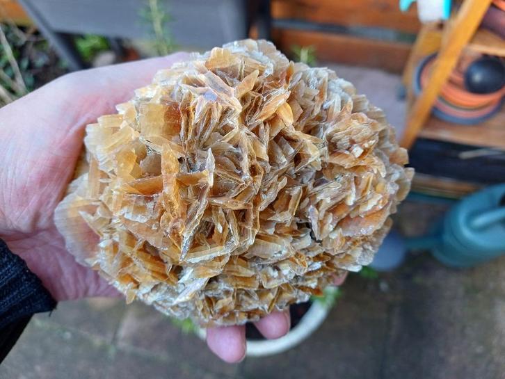 RB320 Golden Seleniet Hisarcik mine Anatolie Turkije, Verzamelen, Mineralen en Fossielen, Mineraal, Ophalen of Verzenden