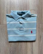 Ralph Lauren polo blauw/wit gestreept, Blauw, Ralph Lauren, Ophalen of Verzenden, Gedragen