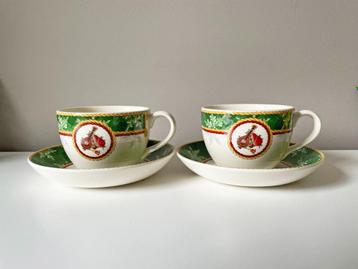 2 Thee Kop en Schotels, Wedgwood, Winter Festival. beschikbaar voor biedingen