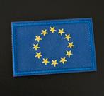 Europese Unie nato patch (velcro), Ophalen of Verzenden, Luchtmacht, Nederland, Embleem of Badge