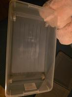 Onder bed opbergbak met deksel curver, Ophalen, 50 tot 100 cm, Zo goed als nieuw, Minder dan 50 cm