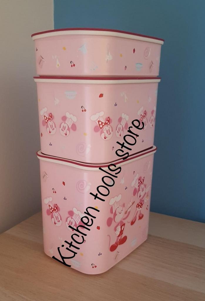 Tupperware voorraadbus CLICKPLUS Mickey Mouse Blokbussen set, Huis en Inrichting, Keuken | Tupperware, Nieuw, Ophalen of Verzenden