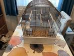 Leuk kooitje met toebehoren, Dieren en Toebehoren, Vogels | Hokken en Kooien, Ophalen of Verzenden, Gebruikt, Vogelkooi