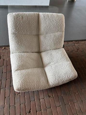 Woood Vinny Fauteuil - Bouclé - Zand beschikbaar voor biedingen