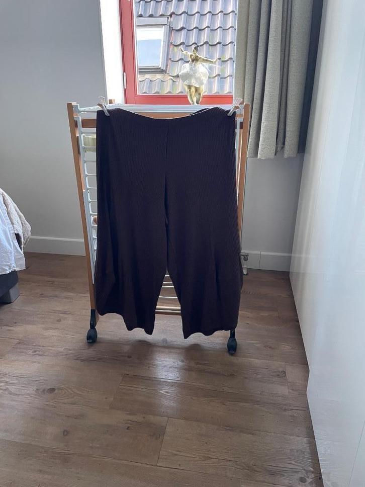 Alembika broek met wijde pijpen maat 52/54, Kleding | Dames, Broeken en Pantalons, Zo goed als nieuw, Maat 46/48 (XL) of groter