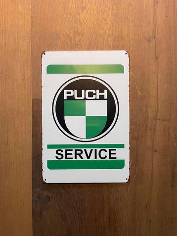 “Puch” reclame bordje beschikbaar voor biedingen