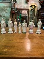 7 porseleinen figuren brussels porcelain, Ophalen, Zo goed als nieuw, Beeld(je)